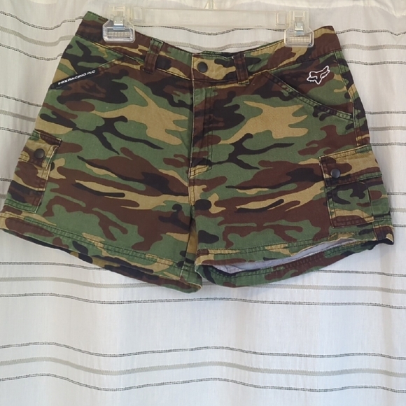 Fox Racing Camo Shorts - Picture 1 of 6